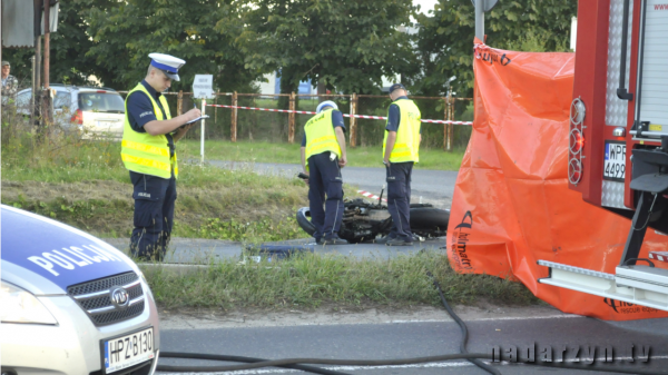 Śmierć 25-letniego motocyklisty